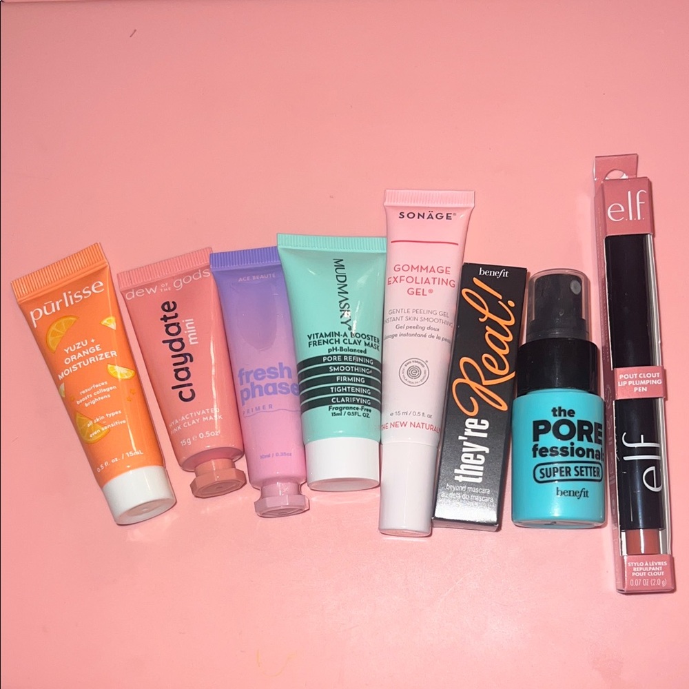 Skin care/makeup batch